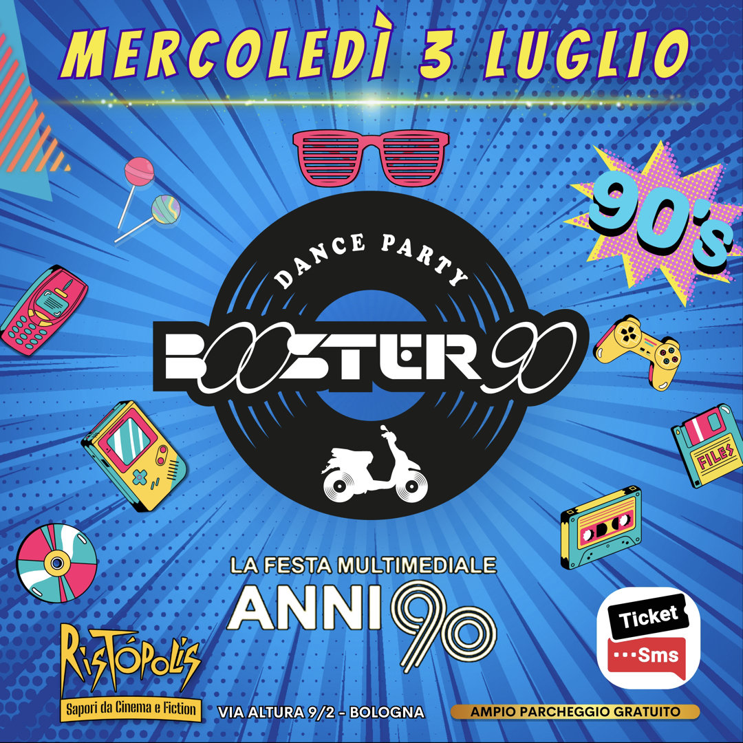 Ristopolis- Booster 90 - 3 luglio